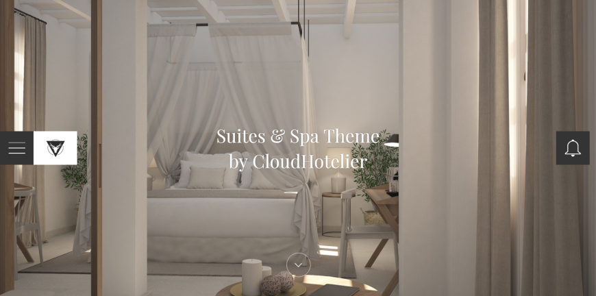 Suites & Spa, el nuevo tema de CloudHotelier